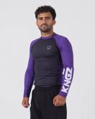 KINGZ Ranked Performance V2 L/S Rashguard-purple